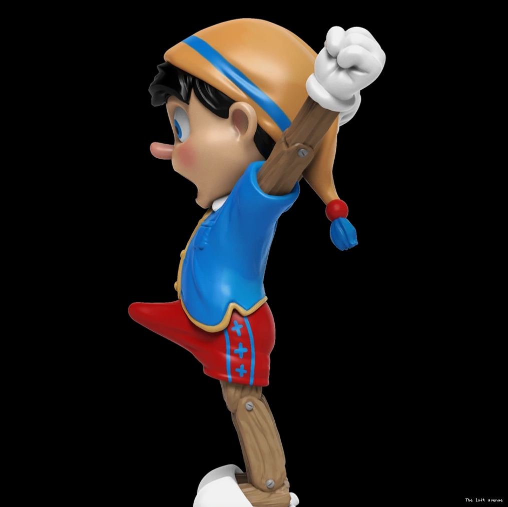 PINOCCHIO WOOD FIGURES AWAKENING) (A 0824